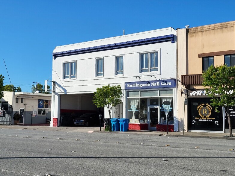 More Photos Of 1131-1137 California Dr, Burlingame Storefront Retail Residential For Sale