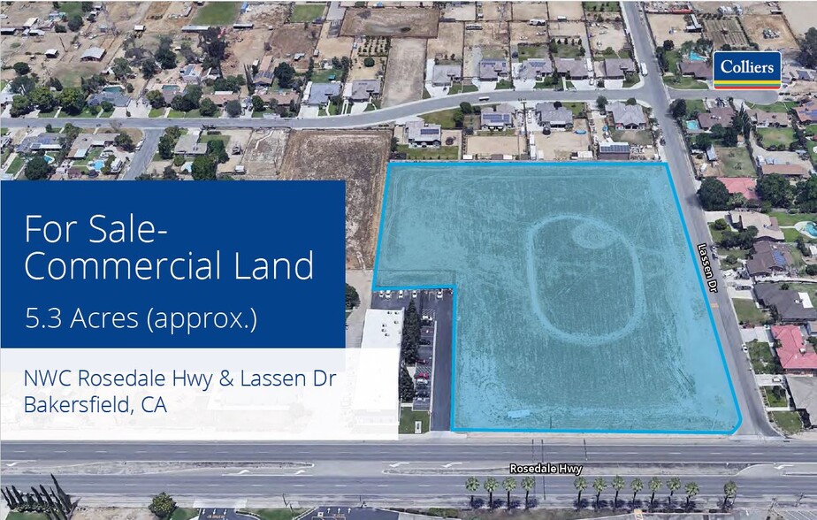 Primary Photo Of Rosedale Hwy @ Rosedale Hwy and Lassen Dr., Bakersfield Land For Sale