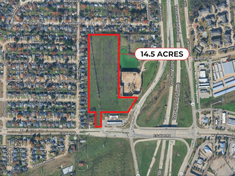 Primary Photo Of NWQ State Highway 360 & Sublett Rd, Arlington Land For Sale