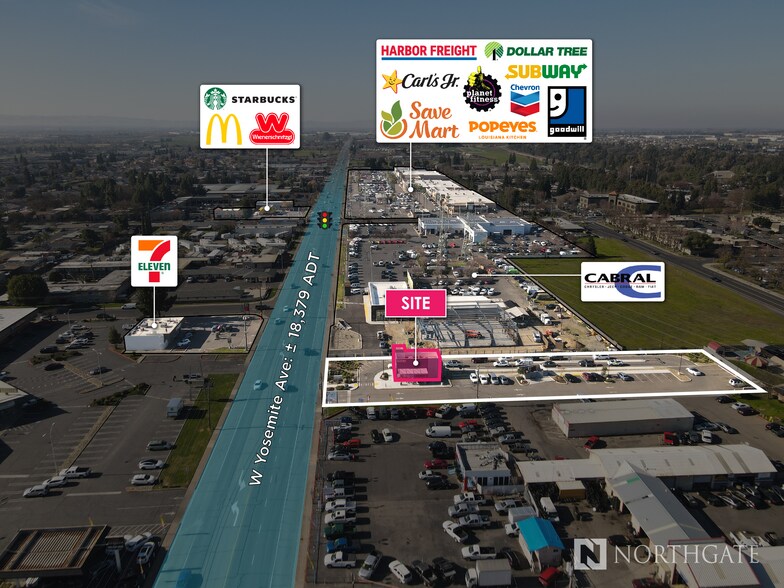 More Photos Of 1105 W Yosemite Ave, Manteca Fast Food For Sale