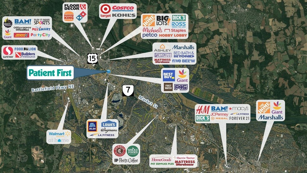 More Photos Of 623-665 Potomac Station Dr, Leesburg Storefront For Lease