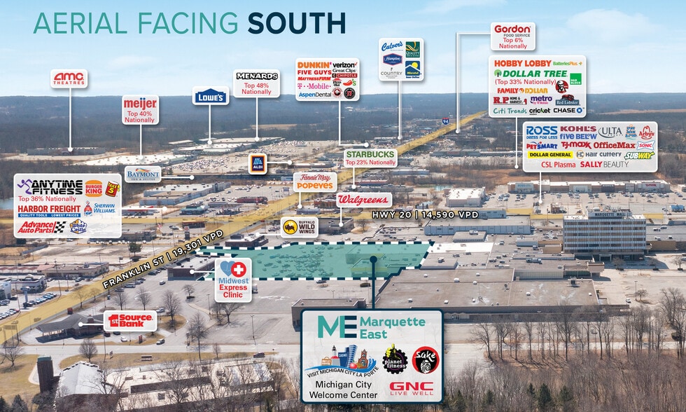 More Photos Of 450 Saint John Rd, Michigan City Storefront For Sale