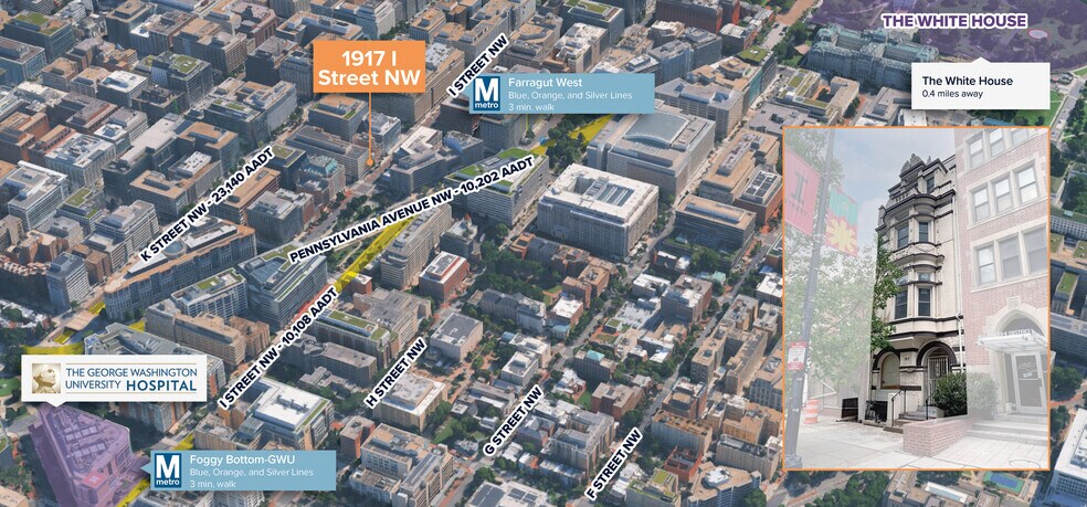 Primary Photo Of 1917 Eye St NW, Washington Office Residential For Sale
