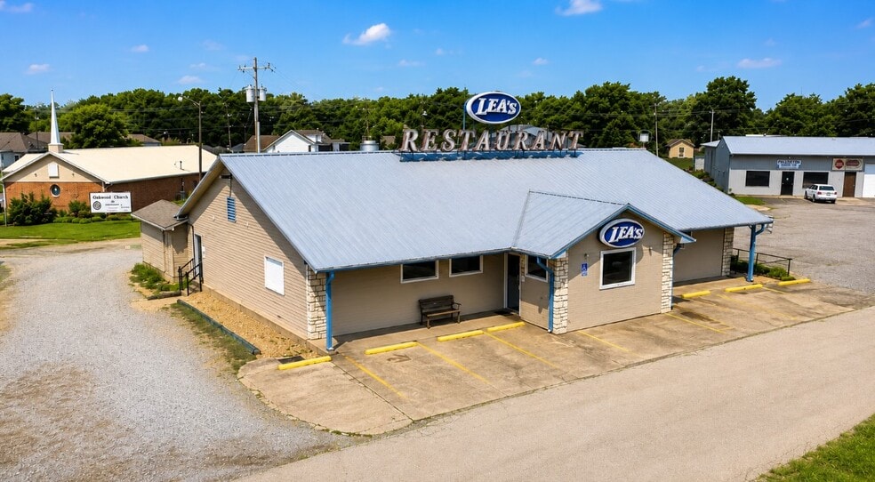 Primary Photo Of 701 N Crossroads, Leonard Restaurant For Sale