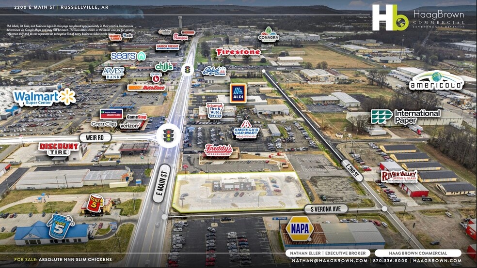 More Photos Of 2200 E Main St, Russellville Fast Food For Sale