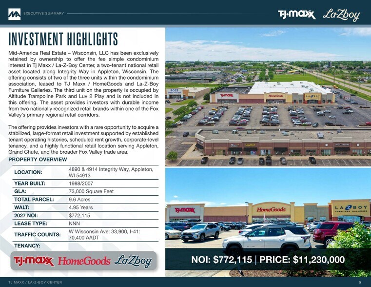 More Photos Of 4938-4950 W Integrity Way, Appleton Freestanding For Sale