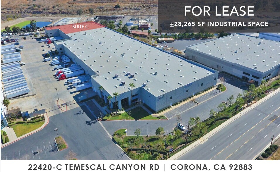 Primary Photo Of 22420 Temescal Canyon Rd, Corona Manufacturing For Lease