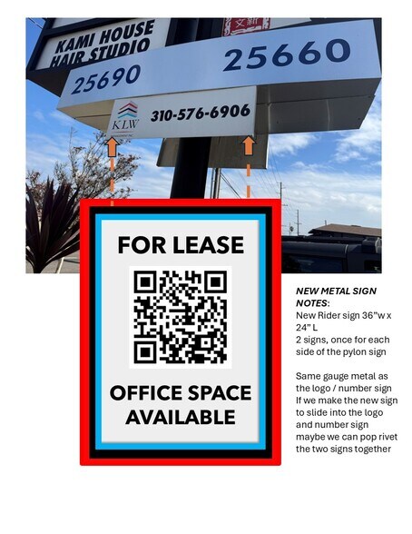 More Photos Of 25660 Crenshaw Blvd, Torrance Office Residential For Lease