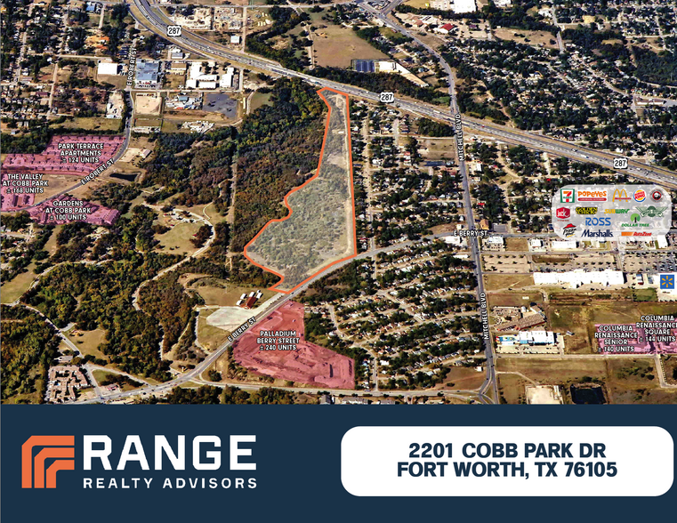 Primary Photo Of 2201 Cobb Park dr, Fort Worth Land For Sale