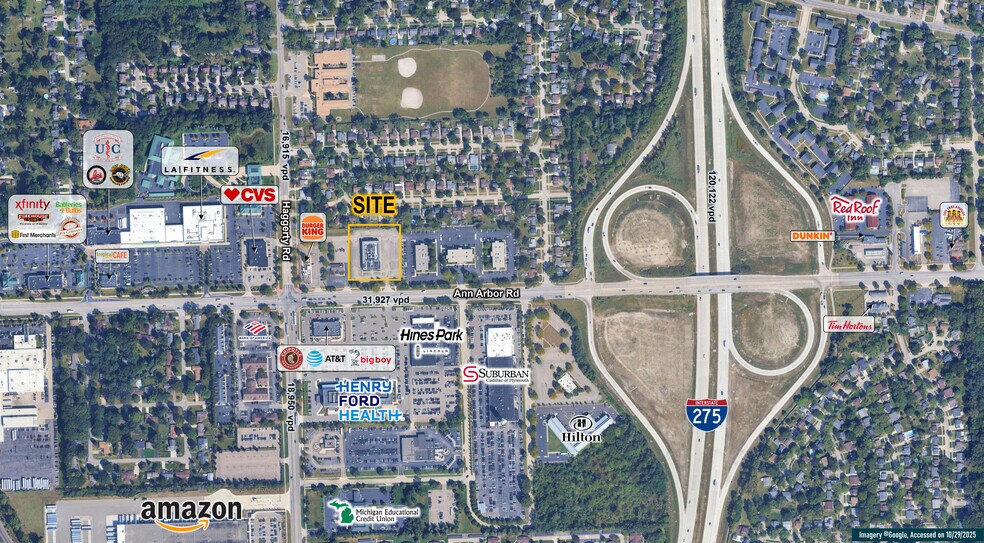 More Photos Of 40700 Ann Arbor Rd E, Plymouth General Retail For Lease