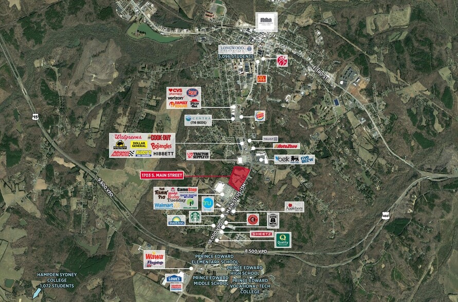 More Photos Of 1703 S Main St, Farmville Land For Sale