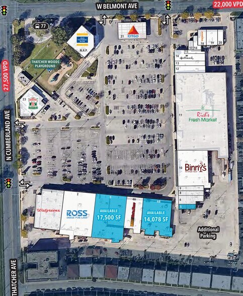 More Photos Of 8251-8361 N Belmont Ave, River Grove Unknown For Lease