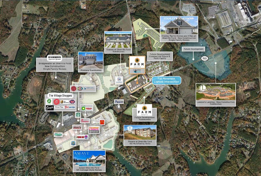 More Photos Of 9235-9247 Sherrills Ford Rd, Terrell Land For Lease