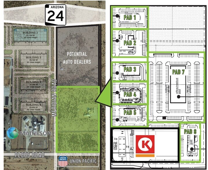 Primary Photo Of SEC Meridian & SR24, Queen Creek Land For Sale
