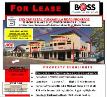 Primary Photo Of 79 Michael Blake Blvd, Winter Springs General Retail For Lease