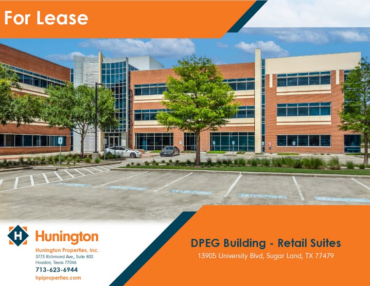 Primary Photo Of 13905 University Blvd, Sugar Land Medical For Lease