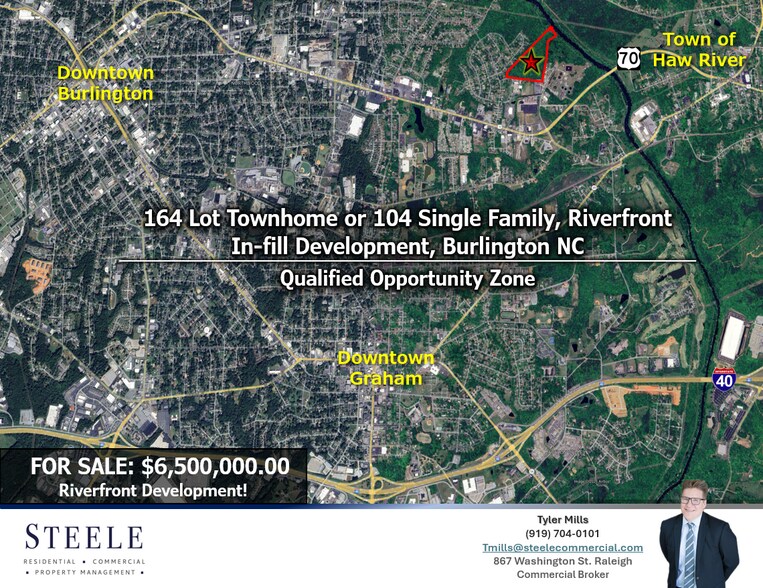 Primary Photo Of McKinney St, Burlington Land For Sale