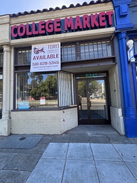 More Photos Of 5239 College Ave, Oakland Storefront For Sale