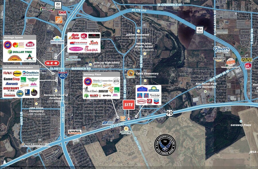 More Photos Of 6867 W US Hwy 90, San Antonio Fast Food For Sale