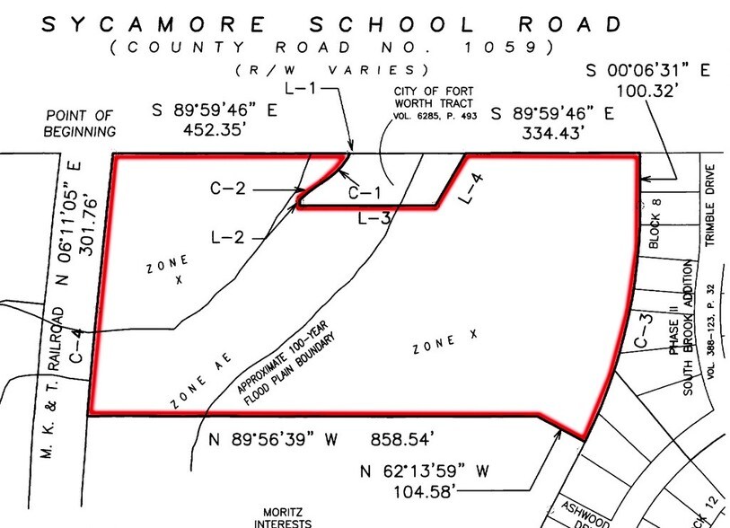 More Photos Of 1101 Sycamore School Rd, Fort Worth Land For Sale