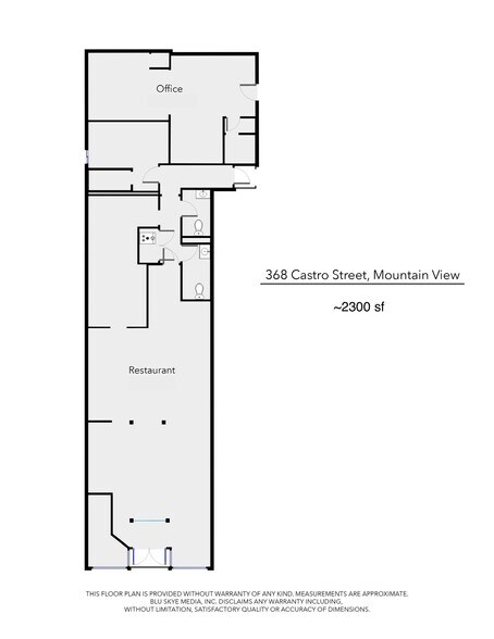 More Photos Of 368 Castro St, Mountain View Restaurant For Lease
