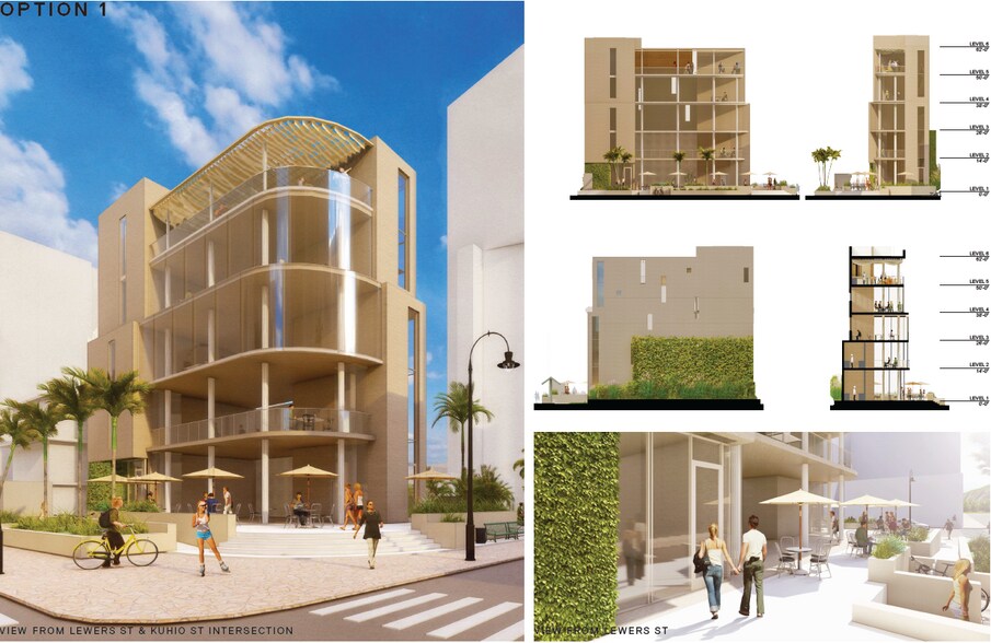 More Photos Of 352 Lewers St, Honolulu Storefront Retail Office For Sale