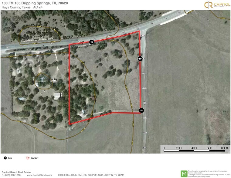 More Photos Of 100 Farm To Market 165, Dripping Springs Land For Sale