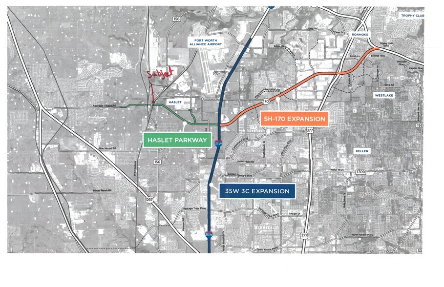 More Photos Of FM 156 & Avondale, Haslet Land For Sale