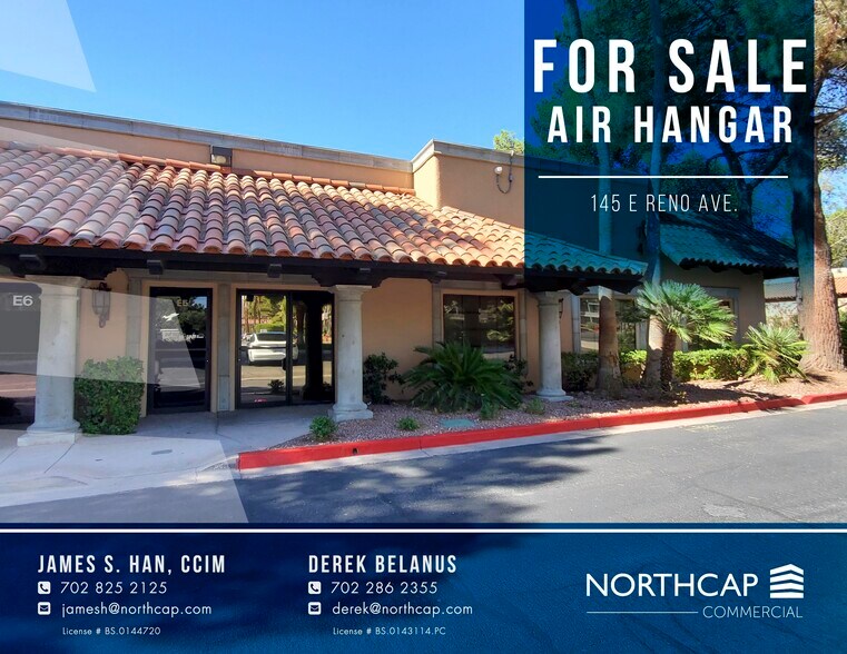 More Photos Of 145 E Reno Ave, Las Vegas Airplane Hangar For Sale