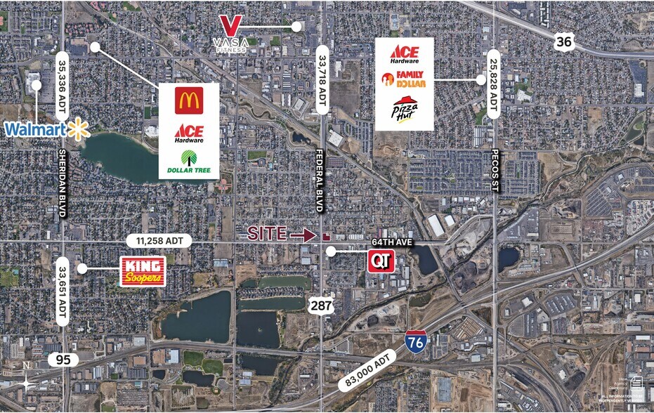 More Photos Of 6400 Federal Blvd, Denver Service Station For Lease