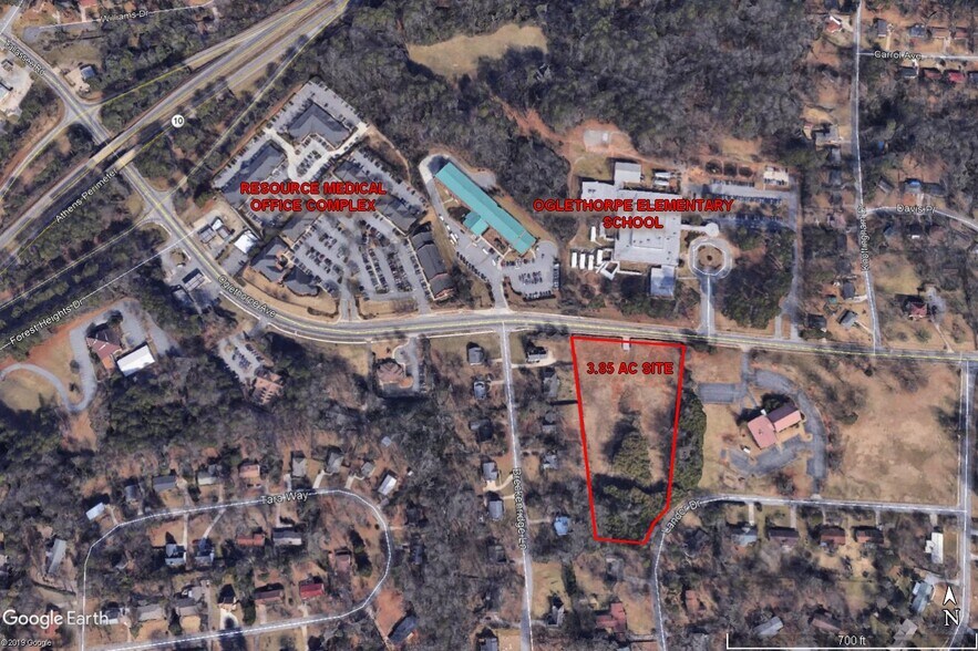 More Photos Of 1165 Oglethorpe Ave, Athens Land For Sale