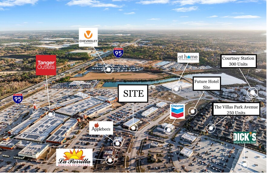 More Photos Of 220 Tanger Outlets Blvd, Pooler Storefront For Lease