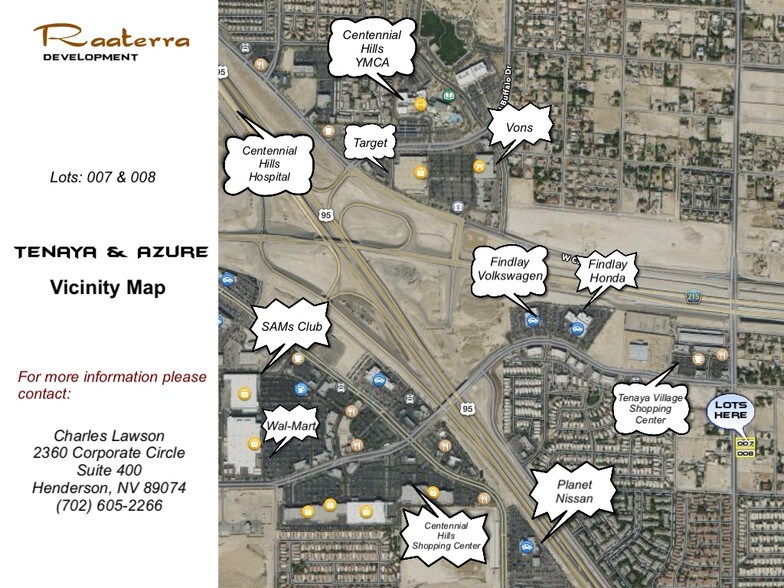 Primary Photo Of 6000 N Tenaya Way, Las Vegas Land For Sale