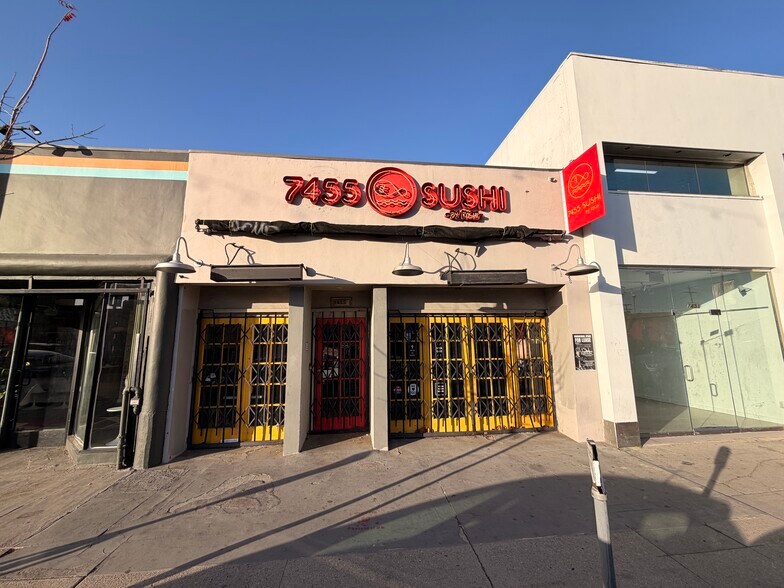 Primary Photo Of 7455 Melrose Ave, Los Angeles Restaurant For Lease