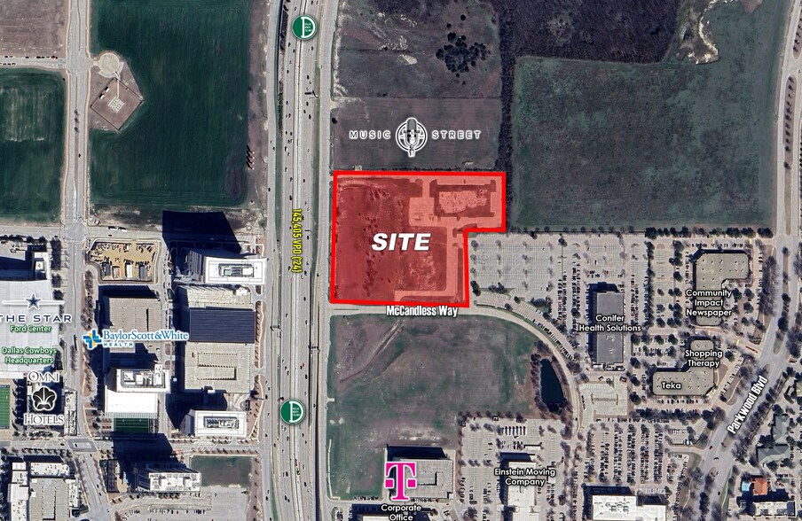 Primary Photo Of N Dallas Pky @ McCandless Way, Frisco Land For Sale