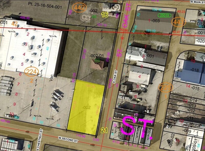 Primary Photo Of 48 Oak Street, Pana Land For Sale