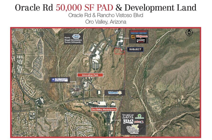 Primary Photo Of 12845 N Oracle Rd, Oro Valley Land For Sale