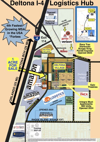 More Photos Of N NORMANDY BLVD @ Energy Avenue, Deltona Land For Sale