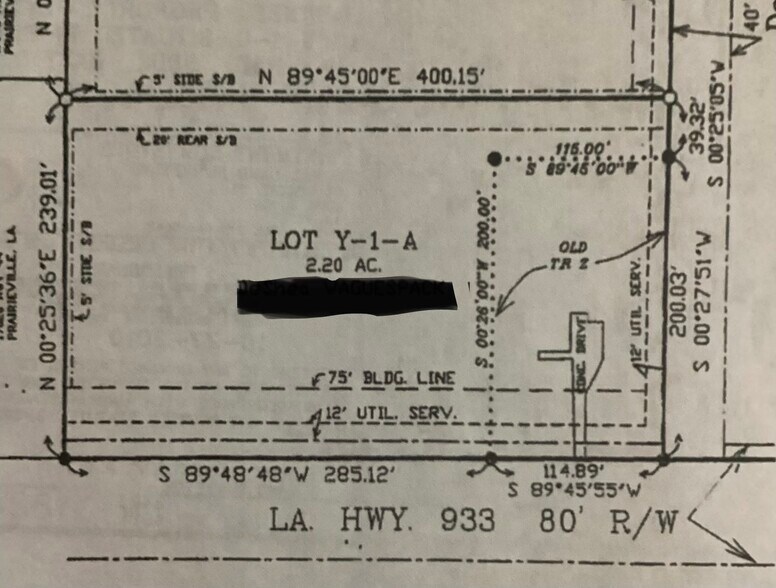 Primary Photo Of 41080 LA-933, Prairieville Land For Sale