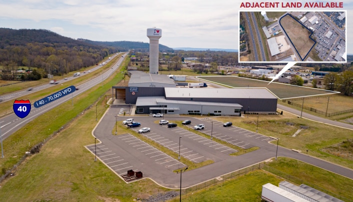 Primary Photo Of 340 N Shamrock Blvd, Russellville Light Manufacturing For Sale