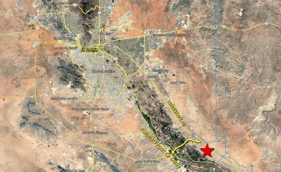 More Photos Of Interstate 10 Hwy, Tornillo Land For Sale