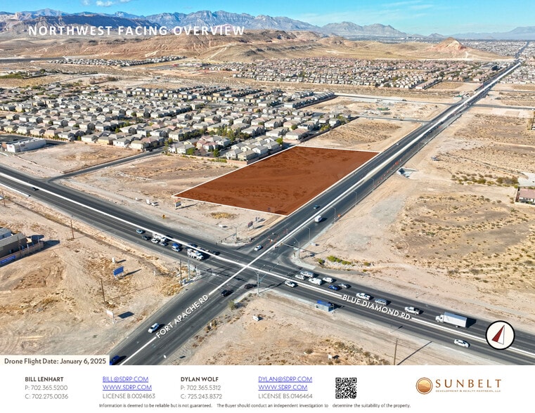 More Photos Of Fort Apache & Blue Diamond, Las Vegas Land For Sale