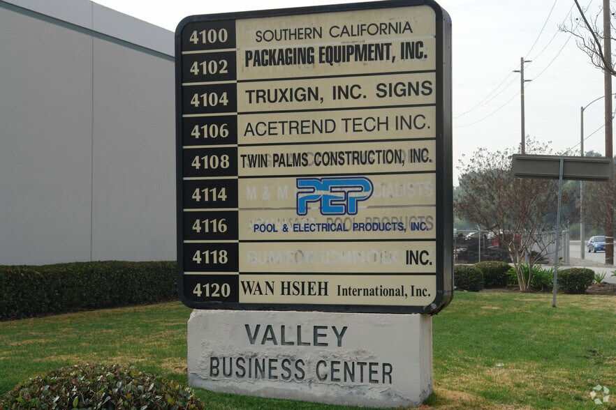 More Photos Of 4114-4120 Valley Blvd, Walnut Warehouse For Lease