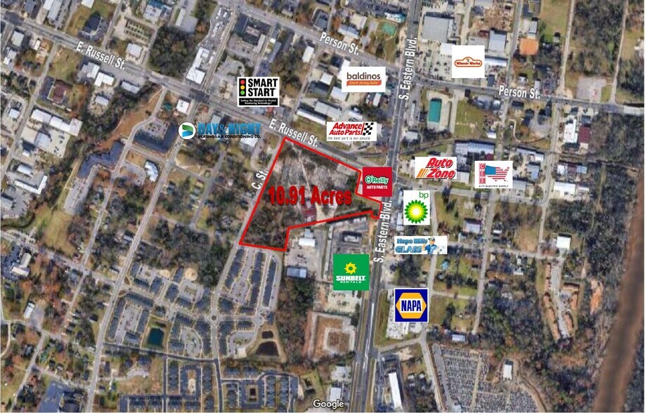 Primary Photo Of 610 E Russell St, Fayetteville Land For Sale