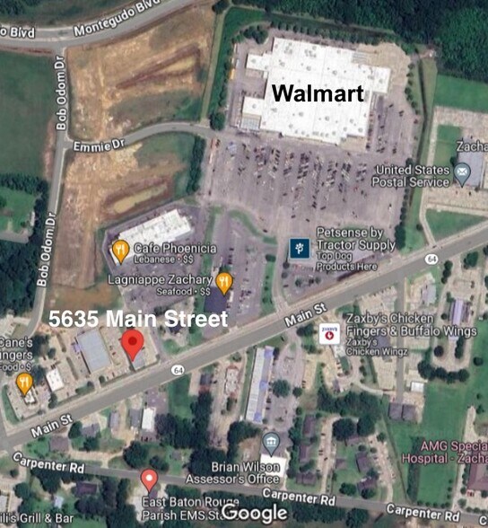 More Photos Of 5635 Main St, Zachary Freestanding For Lease