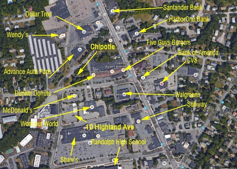 More Photos Of 10 Highland Ave, Randolph Freestanding For Lease