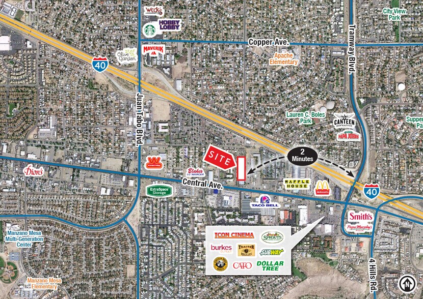 More Photos Of 12815 Central Ave NE, Albuquerque Storefront Retail Office For Lease