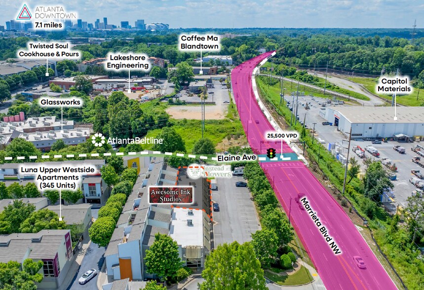 Primary Photo Of 1331 Marietta Blvd NW, Atlanta General Retail For Sale