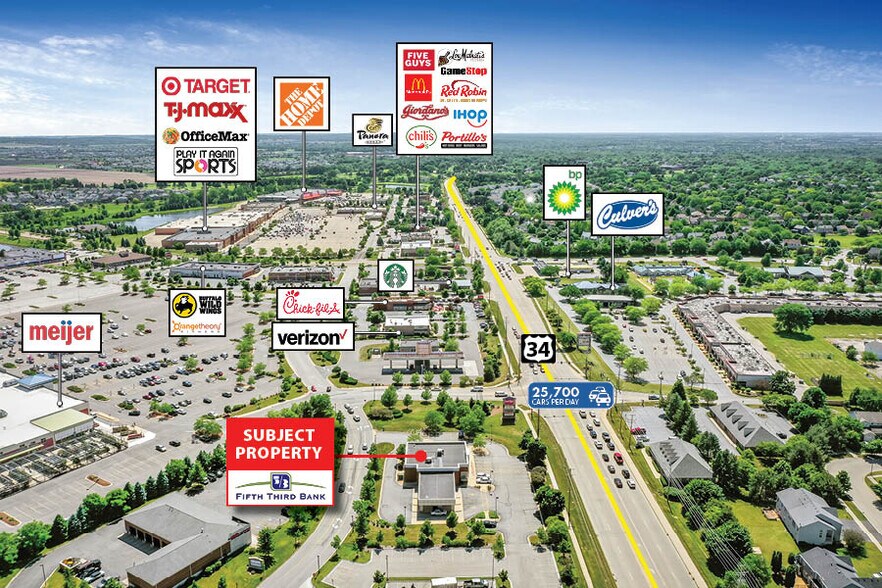 More Photos Of 2660 Us Highway 34, Oswego Bank For Sale