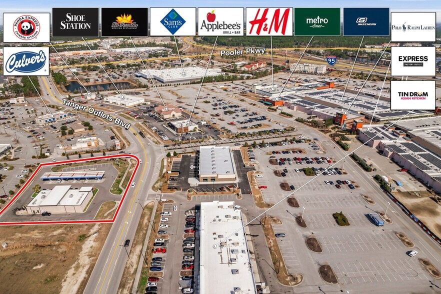 More Photos Of 221 Tanger Outlets Blvd, Pooler Service Station For Sale